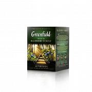 Чай в пакетиках Greenfield Пирамидки Blueberry Forest, 20 пак.*1,8 гр