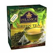 Чай в пакетиках Zylanica Green tea, 20 пак.*2 гр