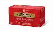 Чай в пакетиках Twinings Английский завтрак, 25 пак.*2 гр