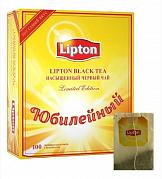 Чай в пакетиках Lipton Юбилейный, 100 пак.*2 гр