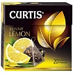 Чай в пакетиках Curtis Sunny Lemon, 20 пак.*1,8 гр