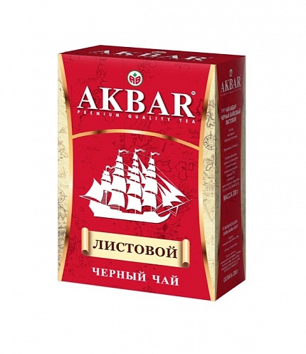 Чай черный Akbar Корабль, 200 гр