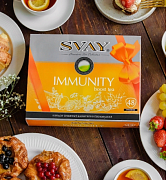 Чай в пакетиках Svay Immunity boost tea, 48 пак.*2,5 гр