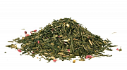 Чай зеленый листовой Gutenberg С имбирем и малиной, 100 гр