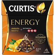 Чай в пакетиках Curtis Energy Tea, 15 пак.*1,7 гр