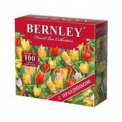 Чай в пакетиках Bernley Инглиш классик с Праздником, 100 пак.*2 гр