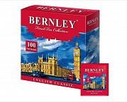 Чай в пакетиках Bernley English Classic, 100 пак.*2 гр
