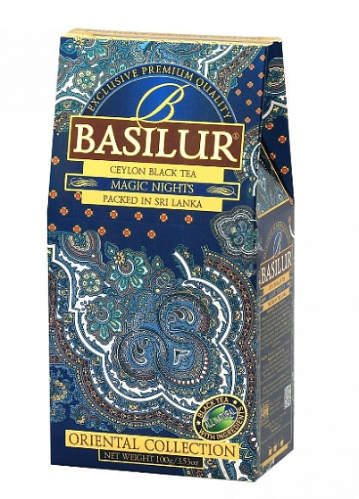Чай черный Basilur Восточная коллекция Волшебные ночи, 100 гр
