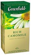 Чай в пакетиках Greenfield Rich Camomile, 25 пак.*1,5 гр