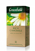 Чай в пакетиках Greenfield Rich Camomile, 25 пак.*1,5 гр