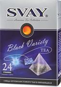 Чай в пакетиках Svay Black Variety, 24 пак.*2,5 гр