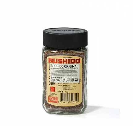 Кофе растворимый Bushido Ориджинал, 50 гр
