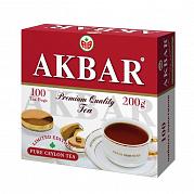 Чай в пакетиках Akbar Limited Edition, 100 пак.*2 гр