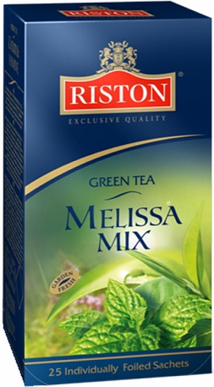 Чай в пакетиках Riston Мелисса Микс, 25 пак.*2 гр