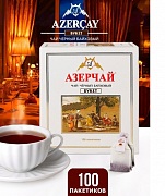 Чай в пакетиках Azercay Tea (Букет) Черный, 100 пак.*2 гр
