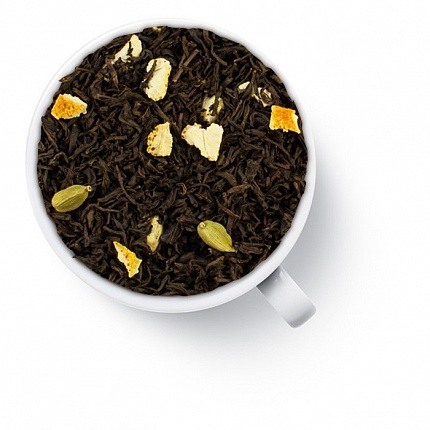 Чай черный листовой Gutenberg Со вкусом кардамона и бергамота, 100 гр