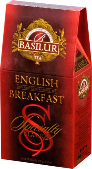 Чай черный Basilur Избранная классика Английский завтрак, 100 гр