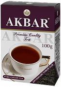 Чай черный Akbar Классическая Серия крупнолистовой, 100 гр