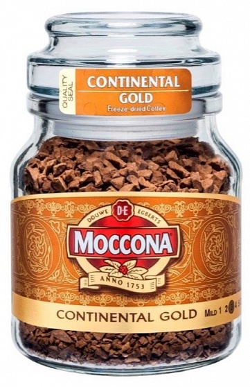 Кофе растворимый Moccona Континентал Голд, 47,5 гр