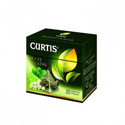 Чай в пакетиках Curtis Hugo Cocktail. 20 пак.*1,8 гр