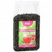 Чай черный Kejofoods Клубника со сливками, 200 гр