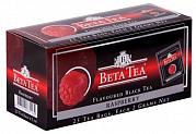 Чай в пакетиках Beta Tea Малина, 25 пак.*2 гр