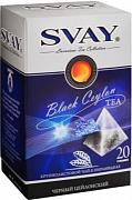 Чай в пакетиках Svay Black Ceylon, 20 пак.*2,5 гр
