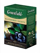 Чай черный Greenfield Blueberry Nights с черникой, 100 гр