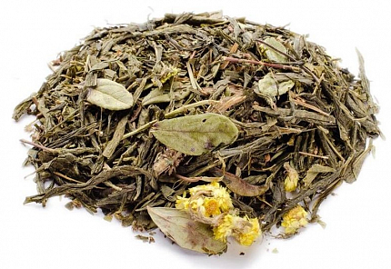 Чай зеленый листовой ароматизированный Gutenberg С чабрецом, 100 гр