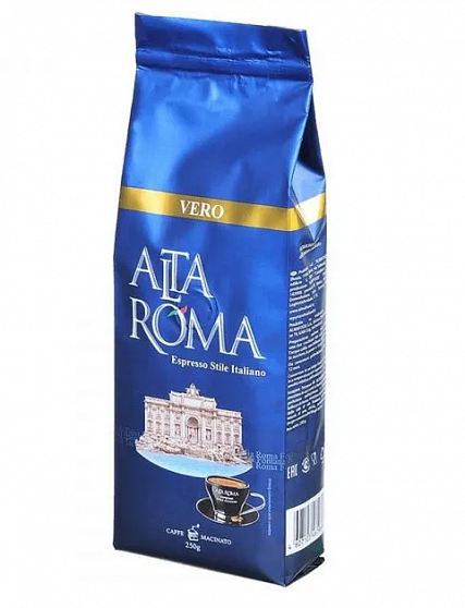 Кофе молотый Alta Roma Vero, 250 гр